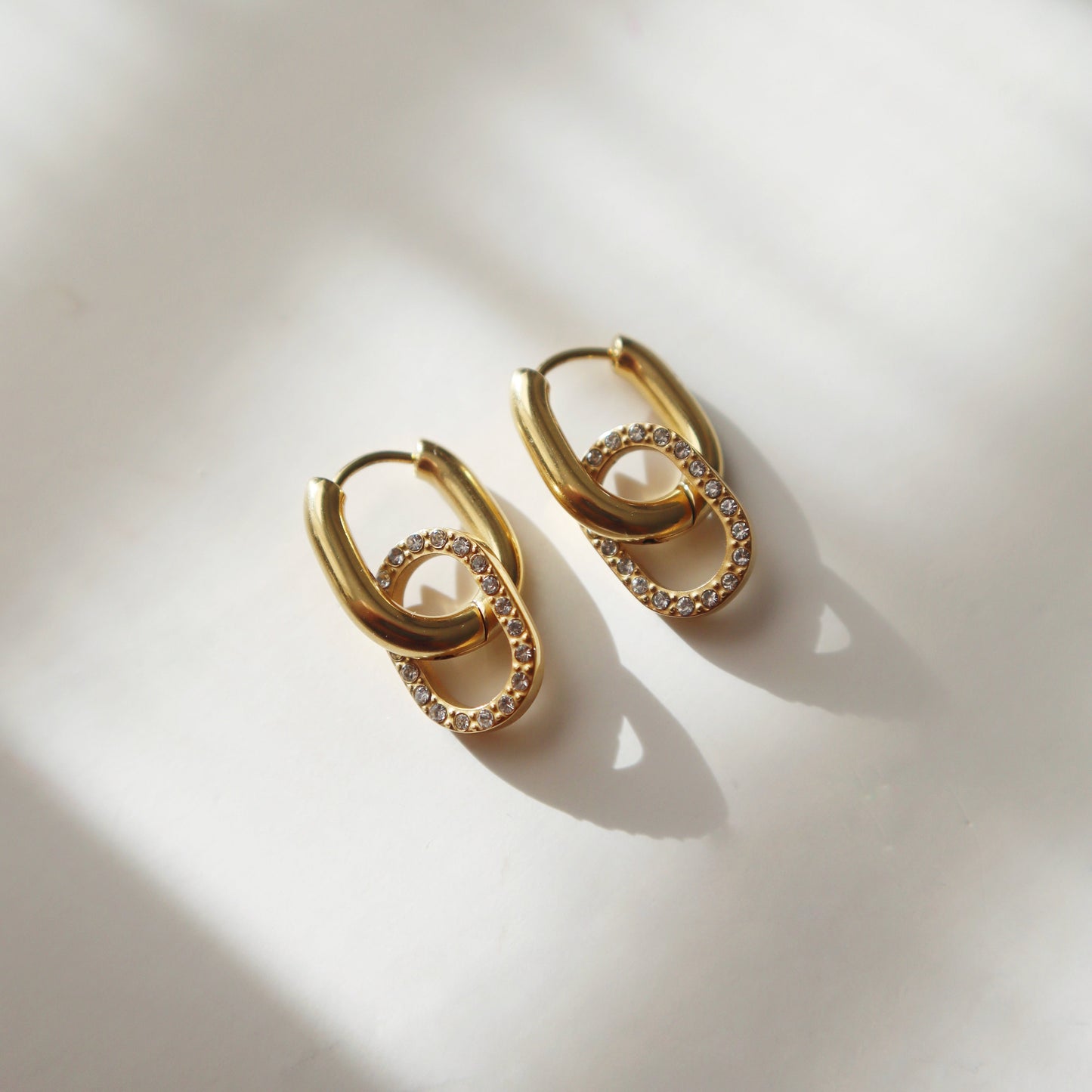 Arabella Double Hoop