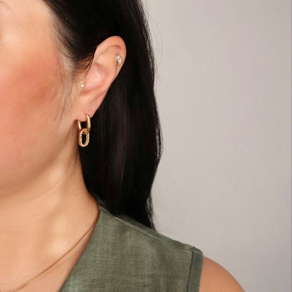 Arabella Double Hoop