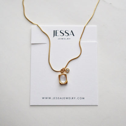 Ivory Grace Pendant Necklace