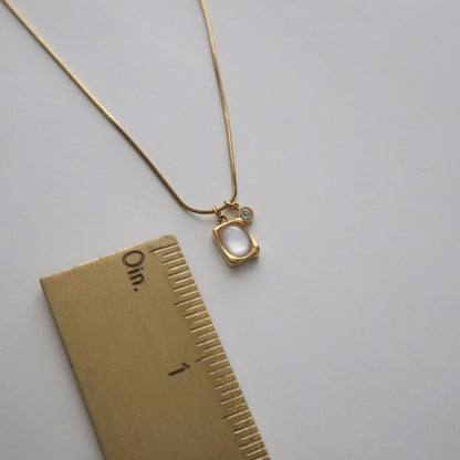 Ivory Grace Pendant Necklace