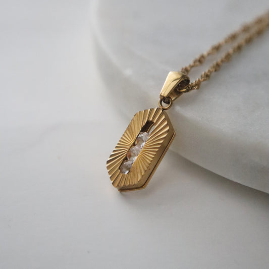 Everlight Necklace | CZ Stone Necklace