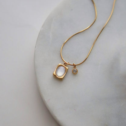 Ivory Grace Pendant Necklace