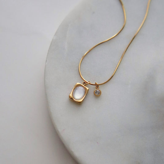 Ivory Grace Pendant Necklace