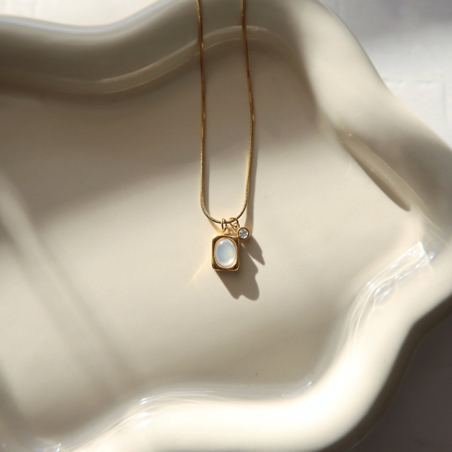 Ivory Grace Pendant Necklace