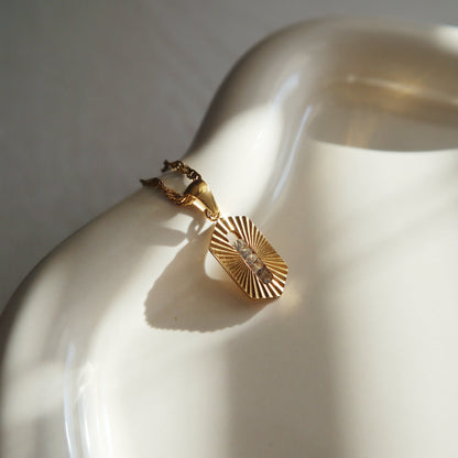 Everlight Necklace | CZ Stone Necklace