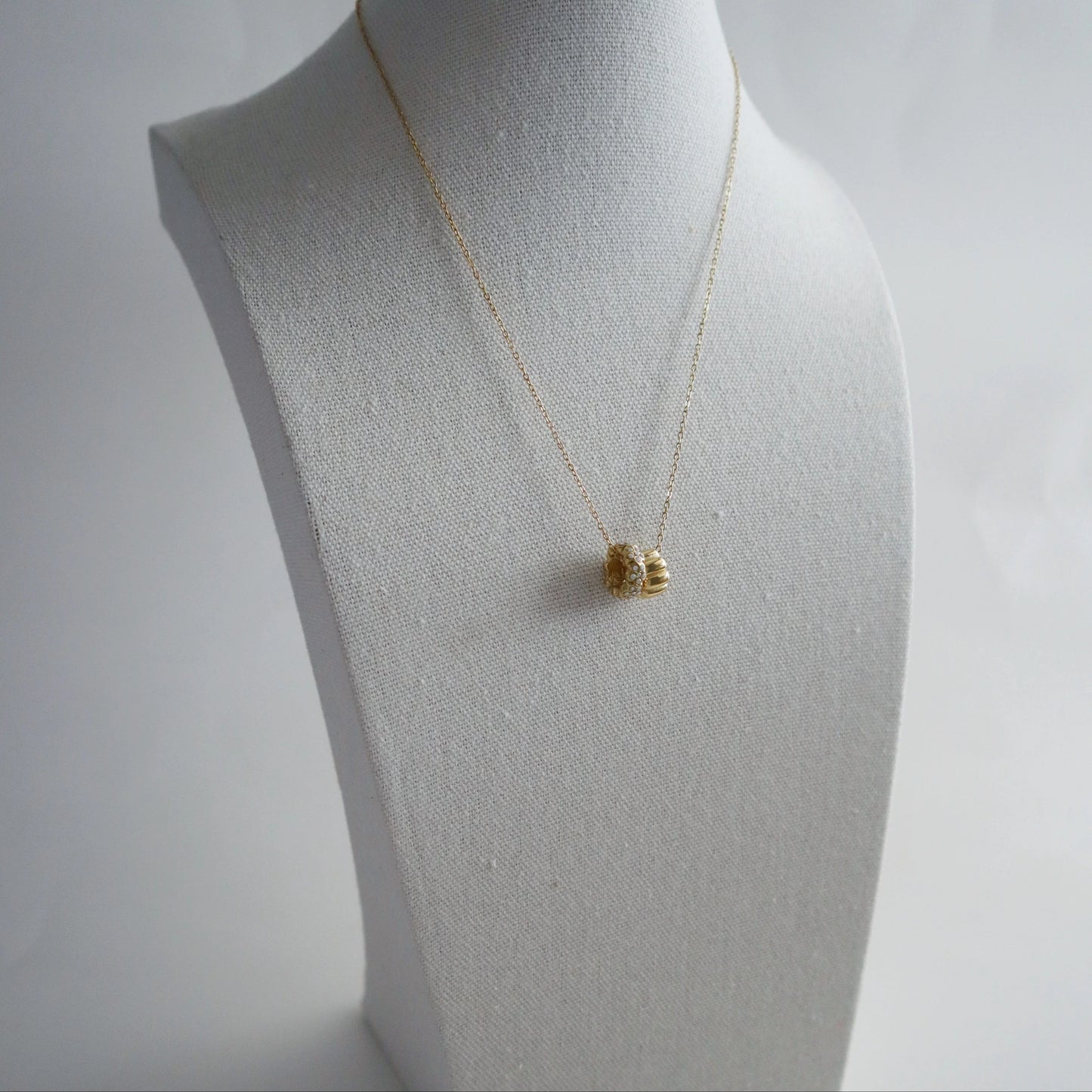 Maisie Bead Necklace | Everyday Gold Necklace