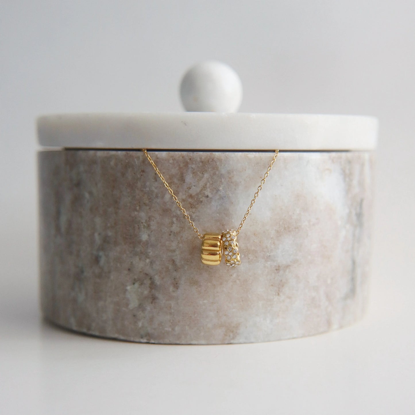 Maisie Bead Necklace | Everyday Gold Necklace