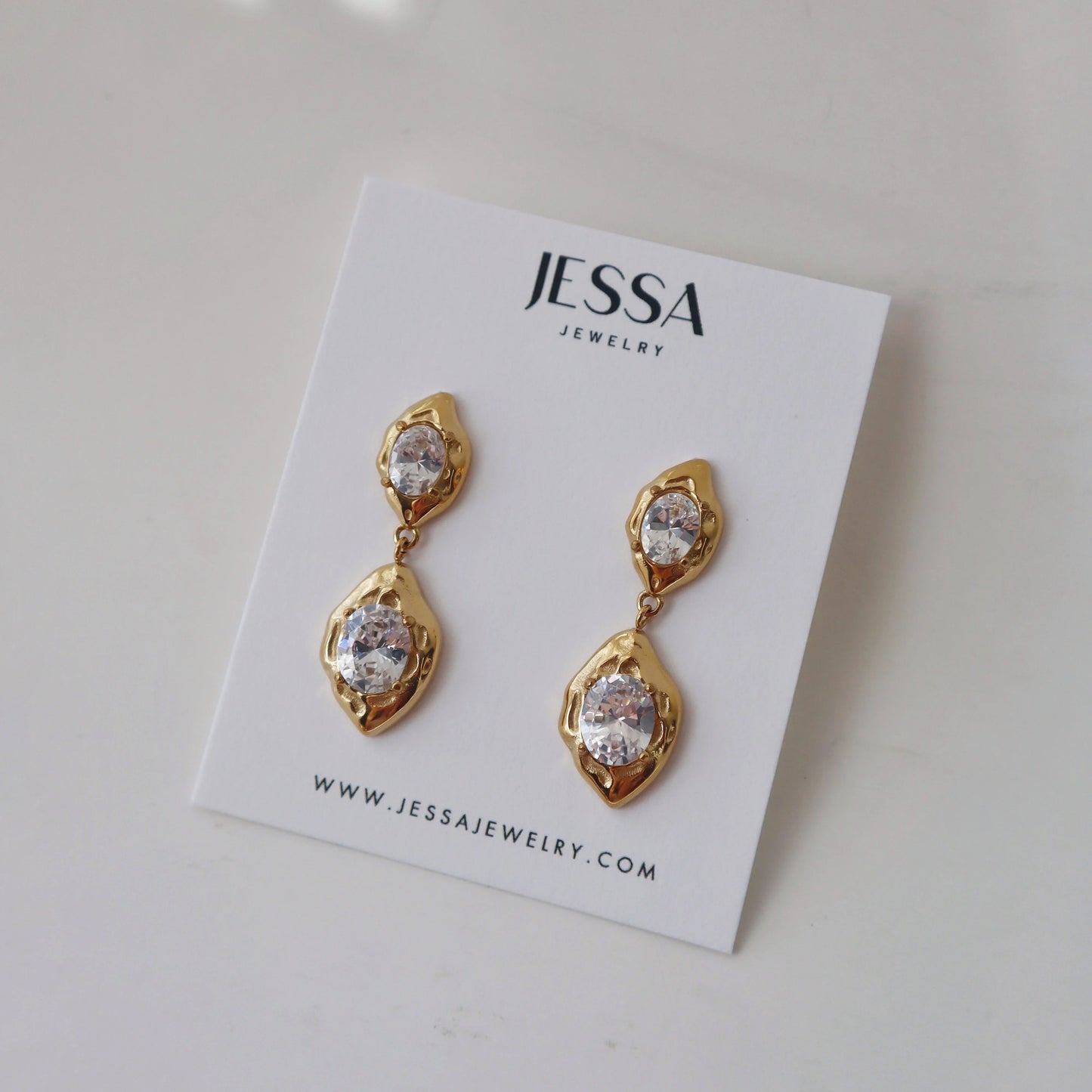 Kenzie Statement Drop Earrings