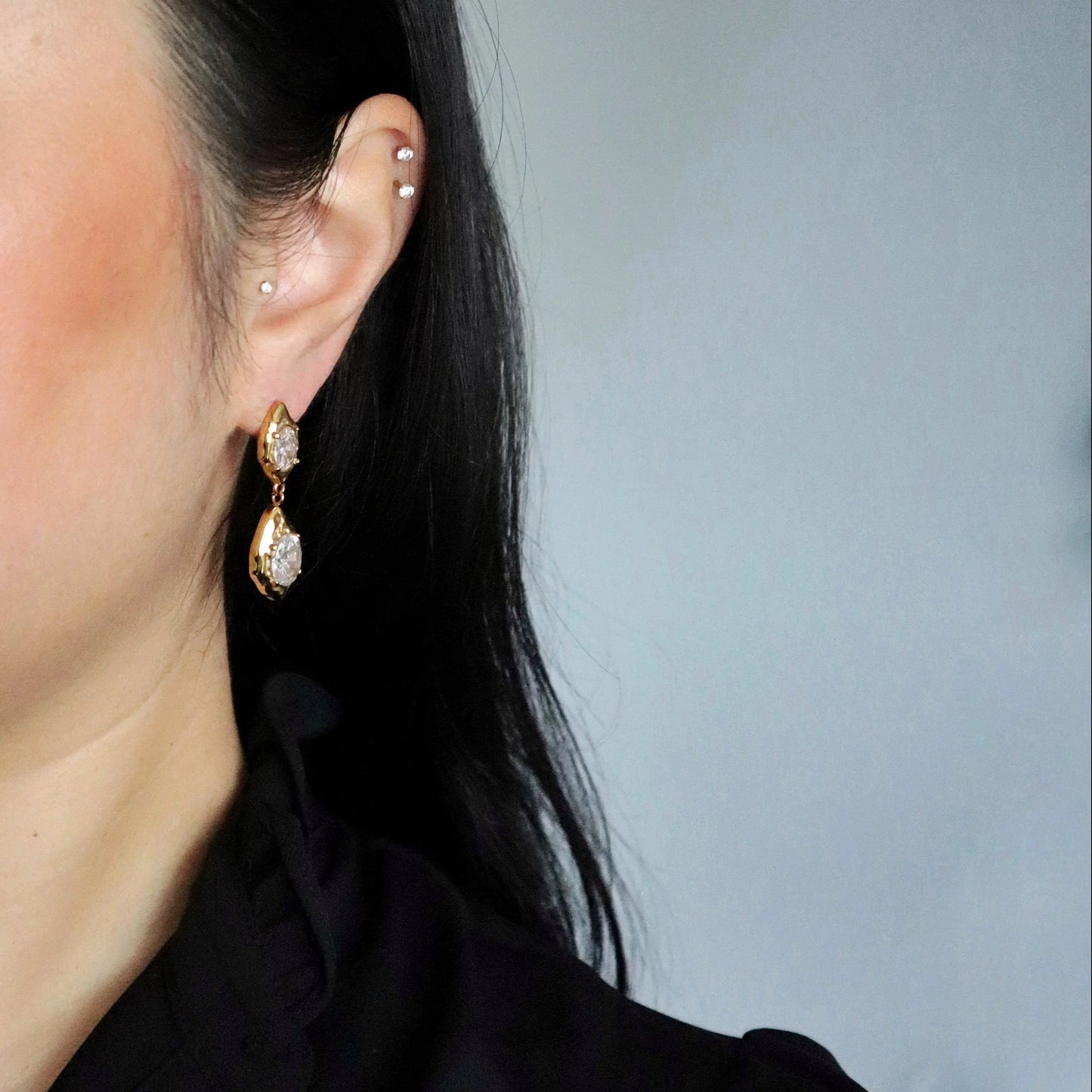 Kenzie Statement Drop Earrings