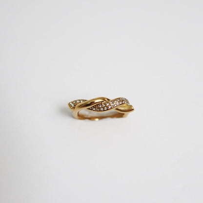 Carmen Twist Ring - JESSA JEWELRY | GOLD JEWELRY; dainty, affordable gold everyday jewelry. Tarnish free, water-resistant, hypoallergenic. Jewelry for everyday wear