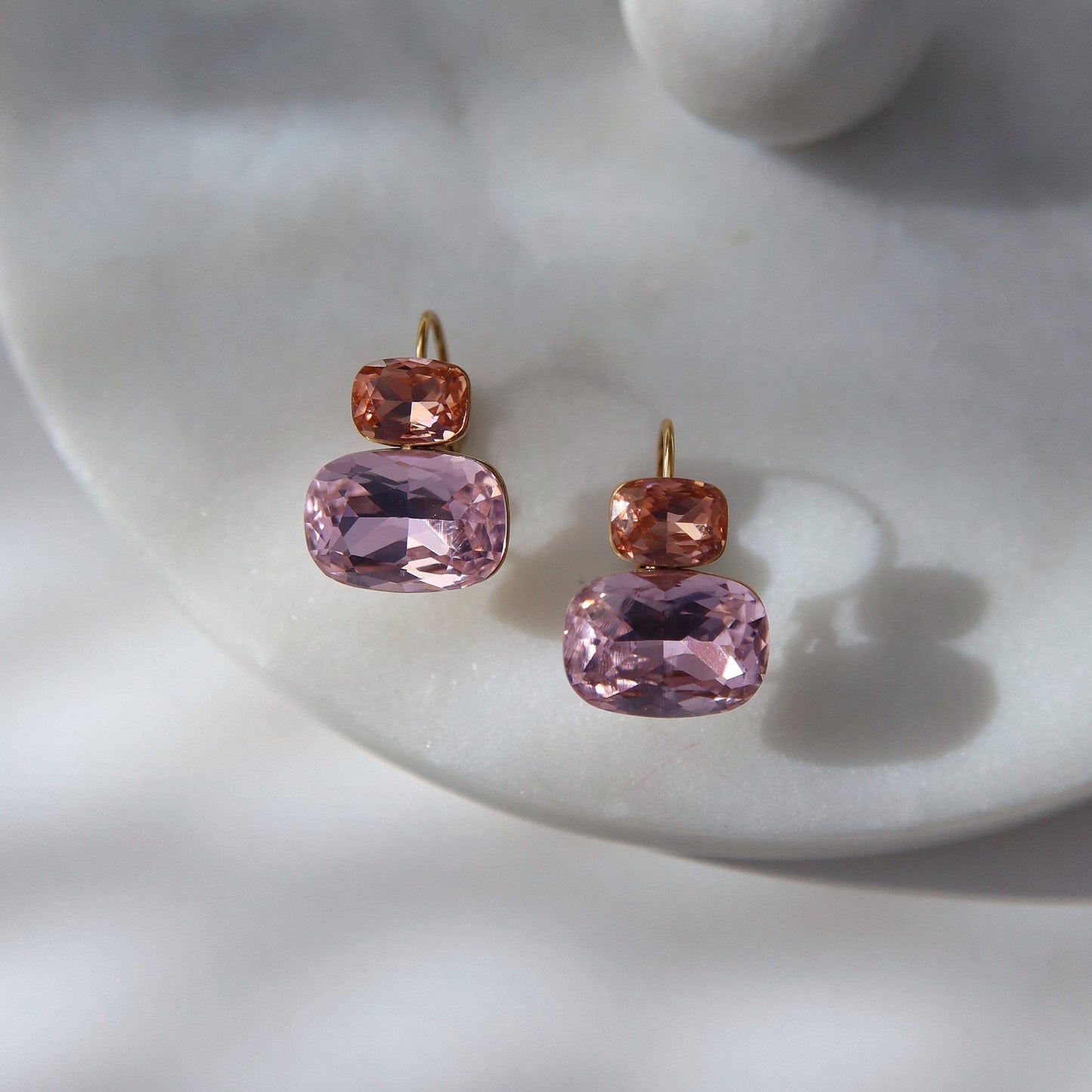 Blush Aura Earrings
