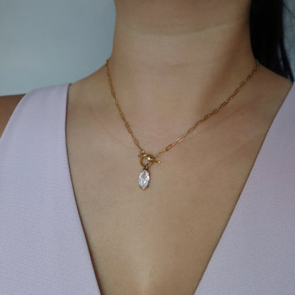 Skai Marquise Necklace