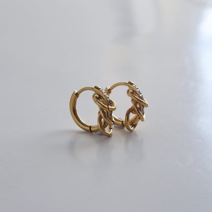 Davie Triple Loop Hoops