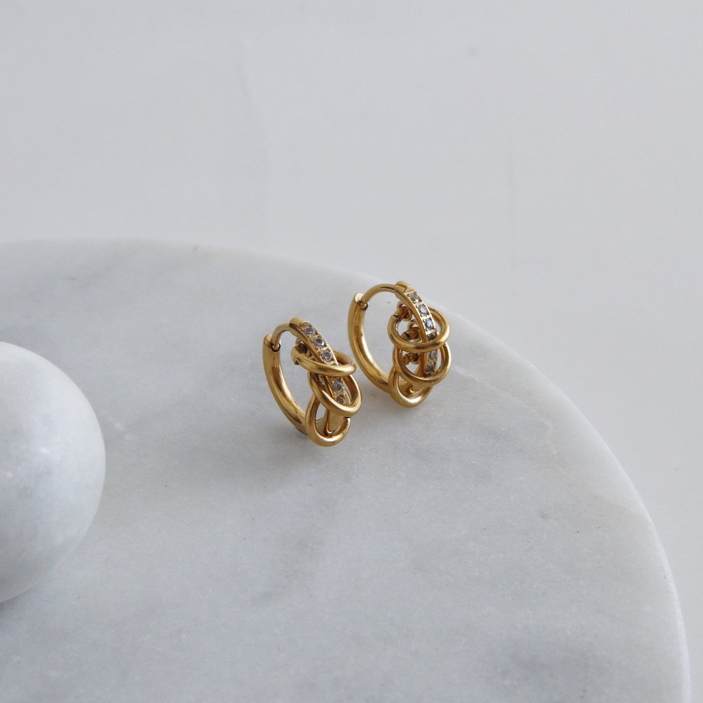 Davie Triple Loop Hoops
