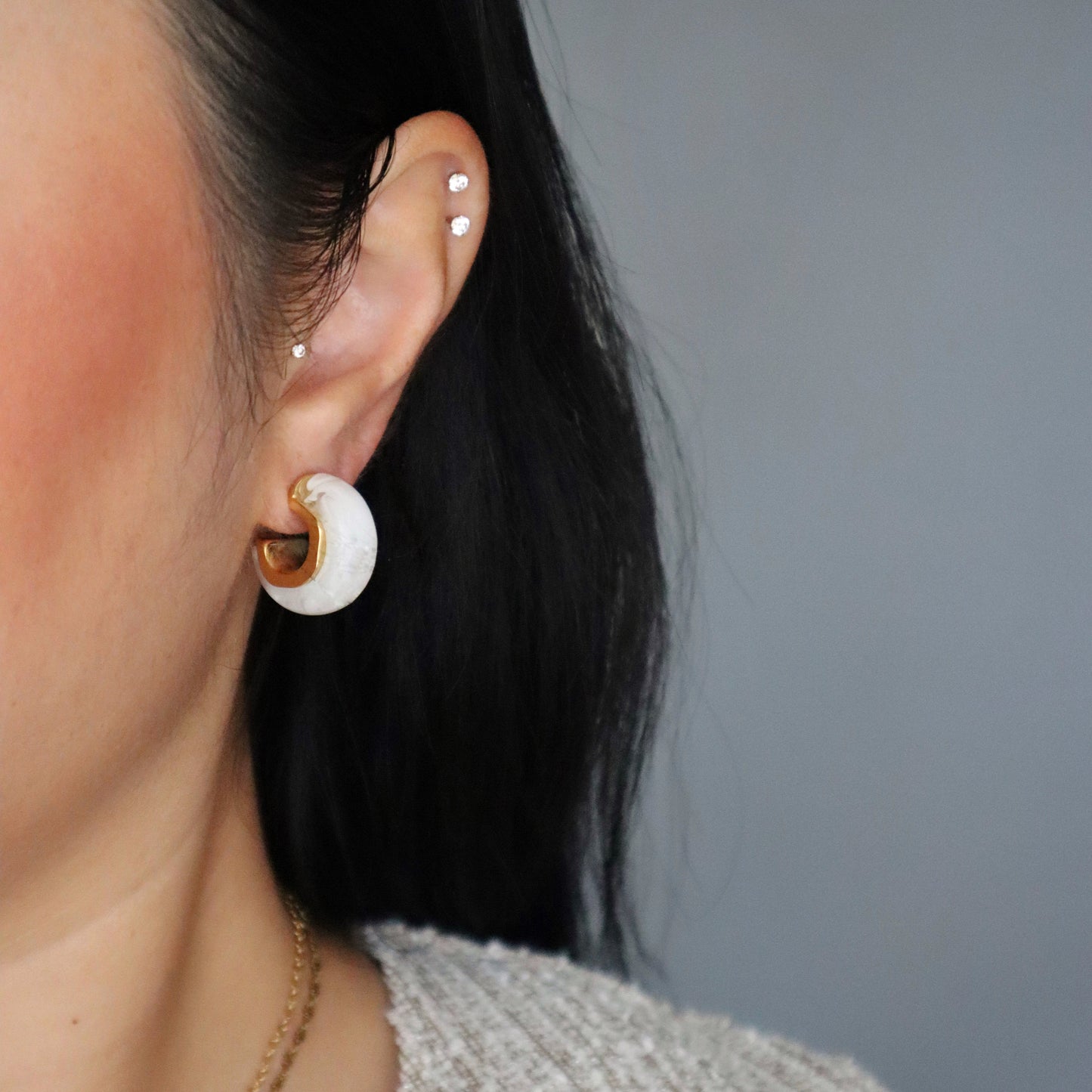 Cloud Hoops | Chunky Hoops