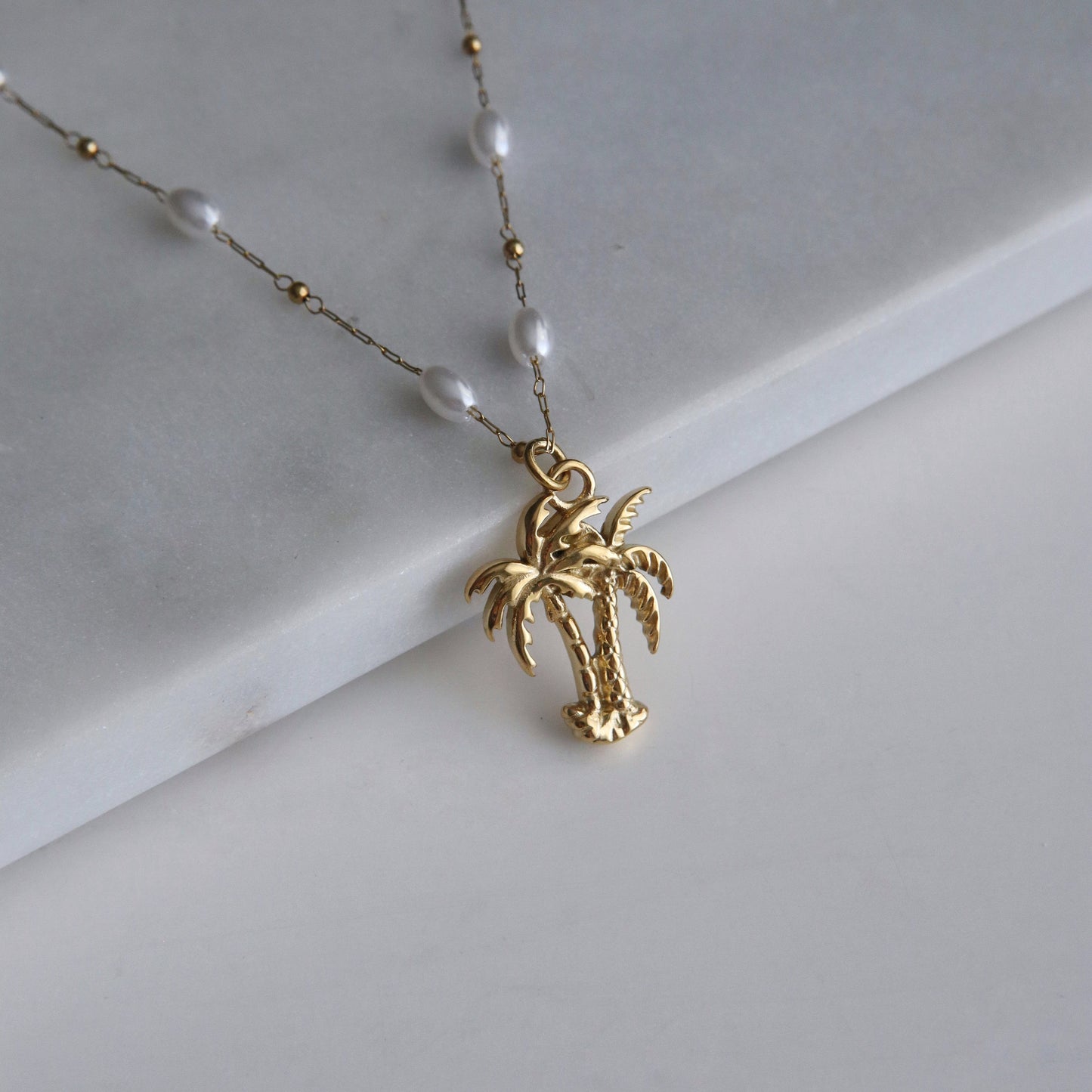 Palma Pearl Necklace | Beach Jewelry