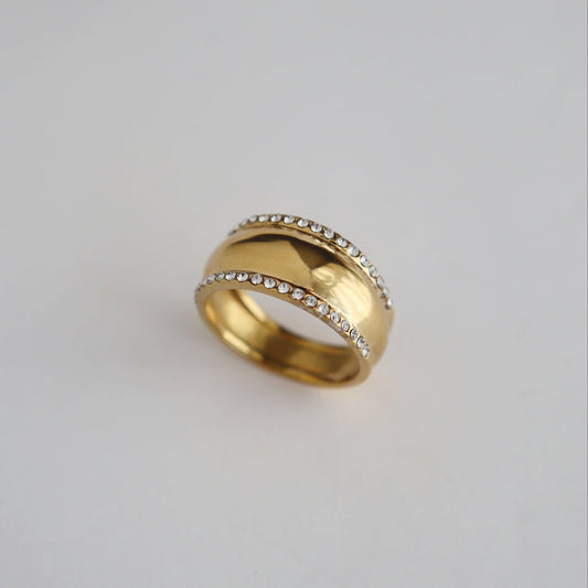 Lara Chunky Gold Ring