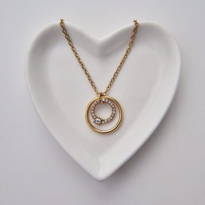 Soleil Circle Necklace | Everyday Necklace