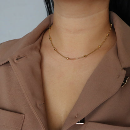 Satellite Choker Necklace
