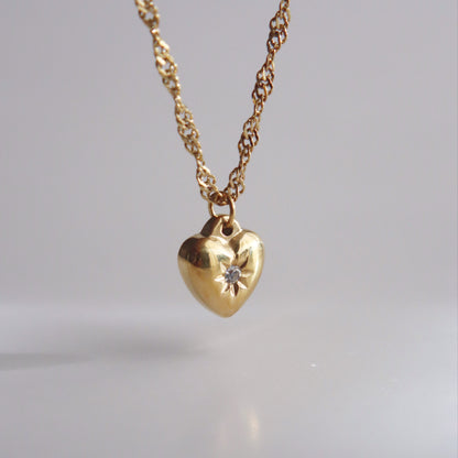 Starry Heart Necklace | Pendant Necklace