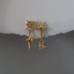 Starlight Dangle Earrings | Zircon Statement Earrings - JESSA JEWELRY | GOLD JEWELRY; dainty, affordable gold everyday jewelry. Tarnish free, water-resistant, hypoallergenic. Jewelry for everyday wear