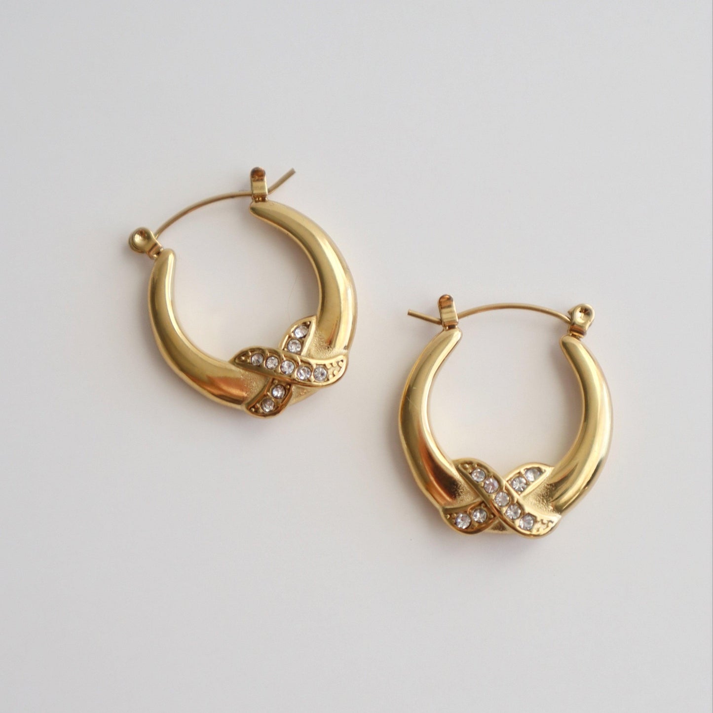 Ginny Hoops | Lightweight Gold Hoops