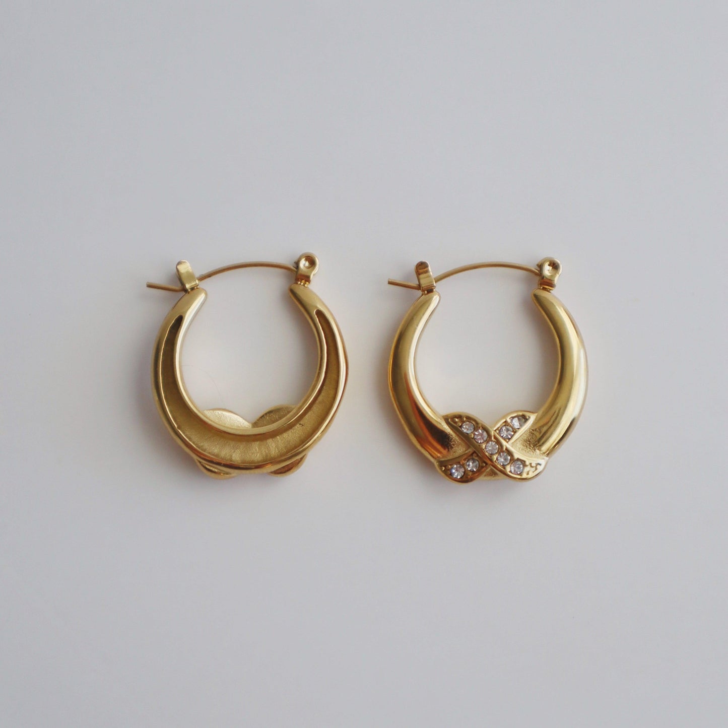 Ginny Hoops | Lightweight Gold Hoops