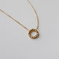 Chloe Necklace | Pearl Pendant Necklace - JESSA JEWELRY | GOLD JEWELRY; dainty, affordable gold everyday jewelry. Tarnish free, water-resistant, hypoallergenic. Jewelry for everyday wear