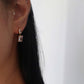 Evelina Earrings | Zircon Dangle Earrings - JESSA JEWELRY | GOLD JEWELRY; dainty, affordable gold everyday jewelry. Tarnish free, water-resistant, hypoallergenic. Jewelry for everyday wear