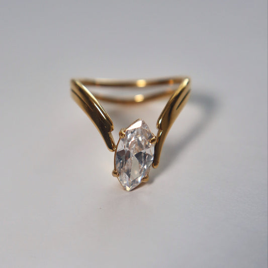 Elena Ring | V Marquise Ring