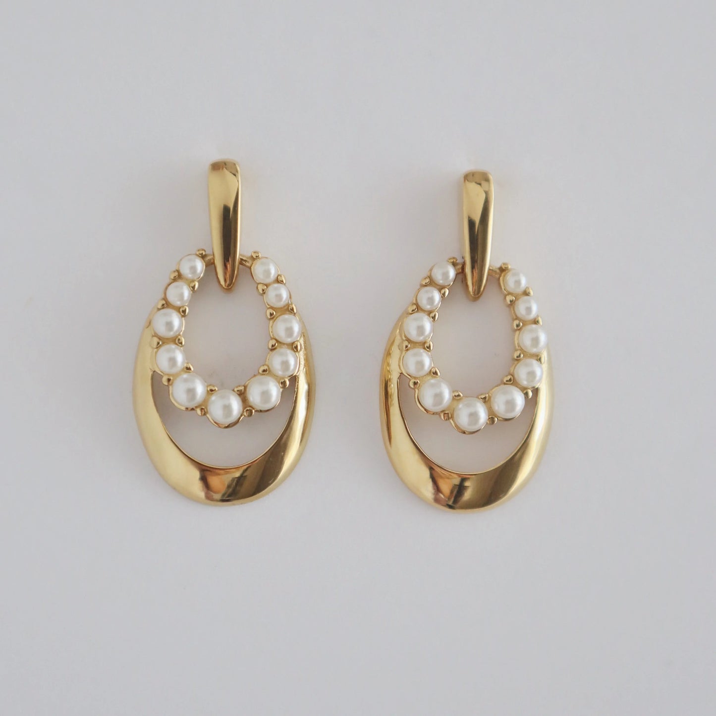 Estelle Pearl Earrings | Lightweight Earrings