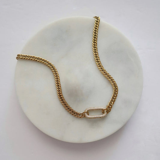 Blake Pave Link Chain Choker