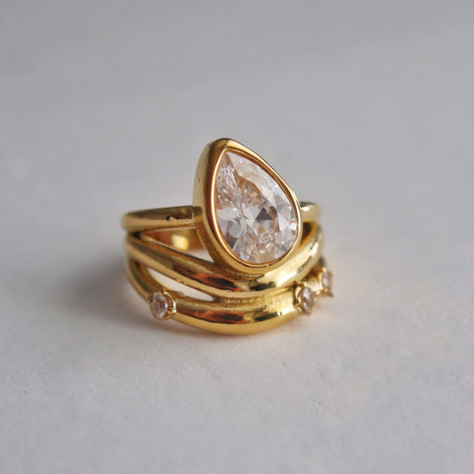 Sol Ring | Statement Zirconia Ring