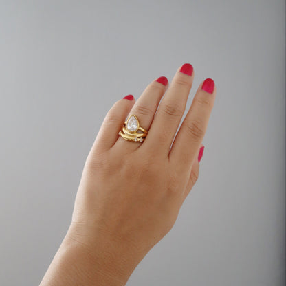 Sol Ring | Statement Zirconia Ring