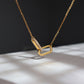 Linked Necklace - JESSA JEWELRY | GOLD JEWELRY; dainty, affordable gold everyday jewelry. Tarnish free, water-resistant, hypoallergenic. Jewelry for everyday wear